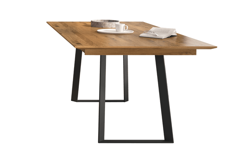 Tisch Tablo aus Massivholz