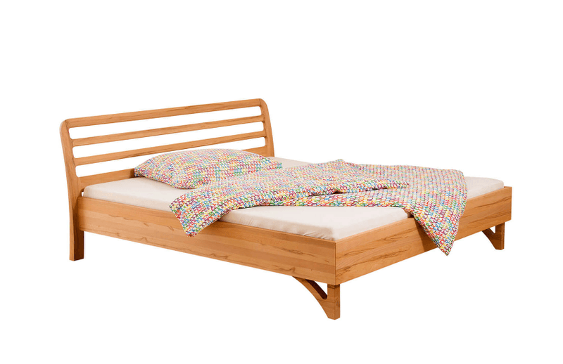 Bett Finesse aus Massivholz